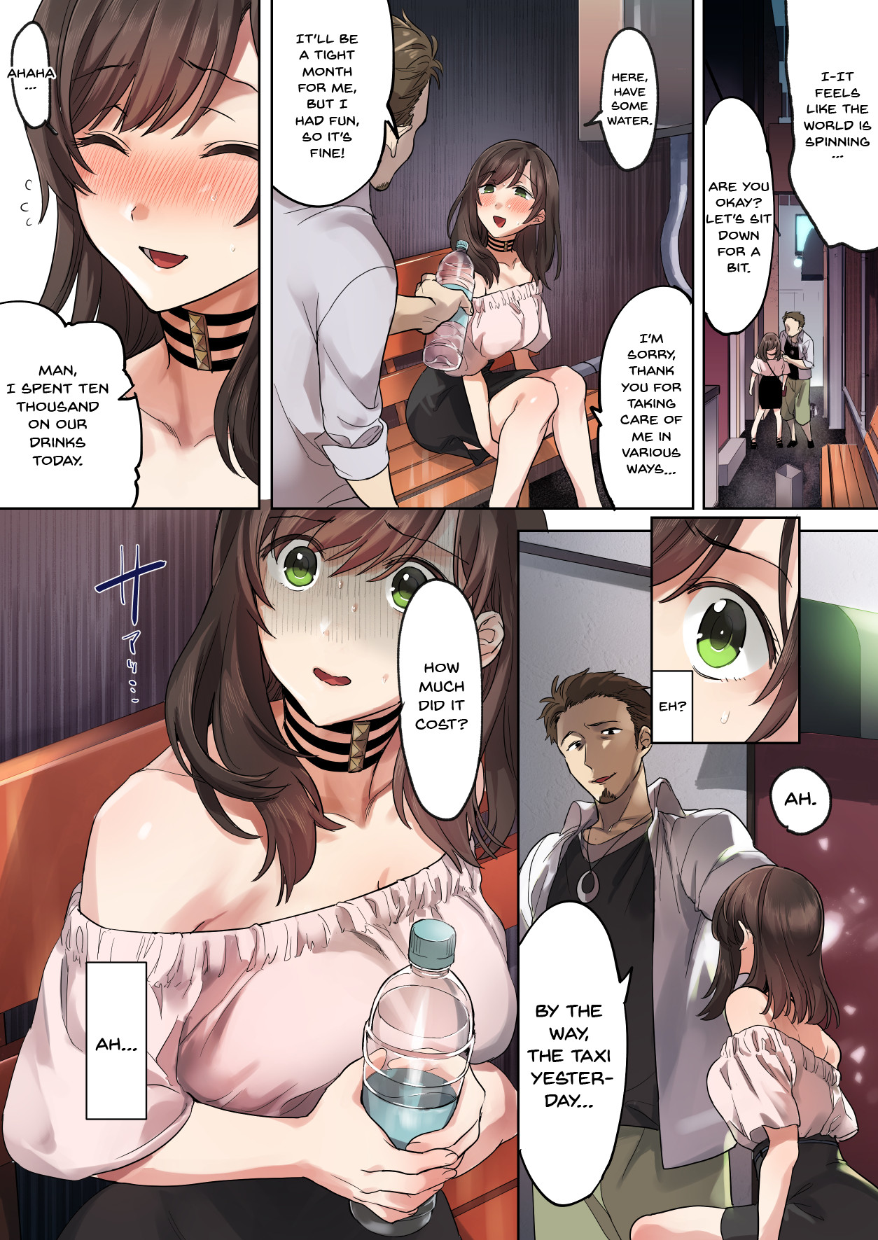 Hentai Manga Comic-The First Experience of A Student Part-Timer-Read-16